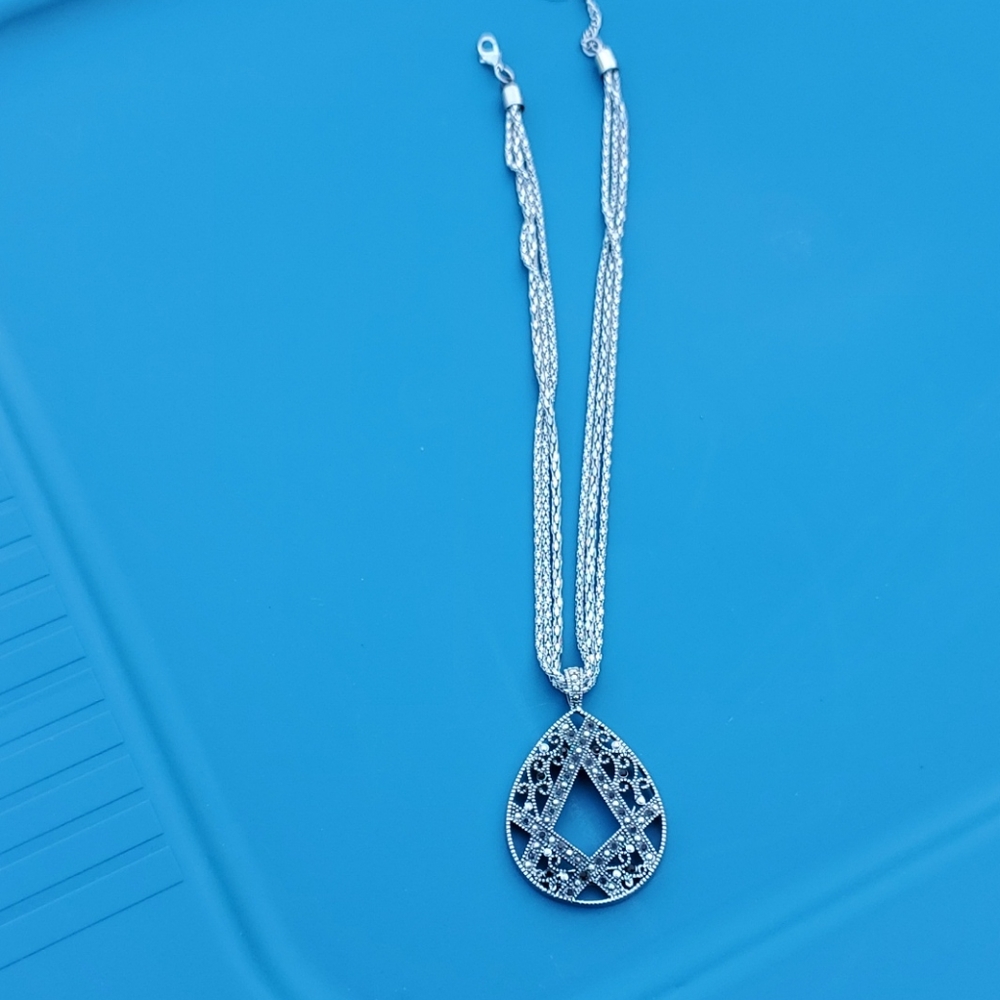 Silver necklace